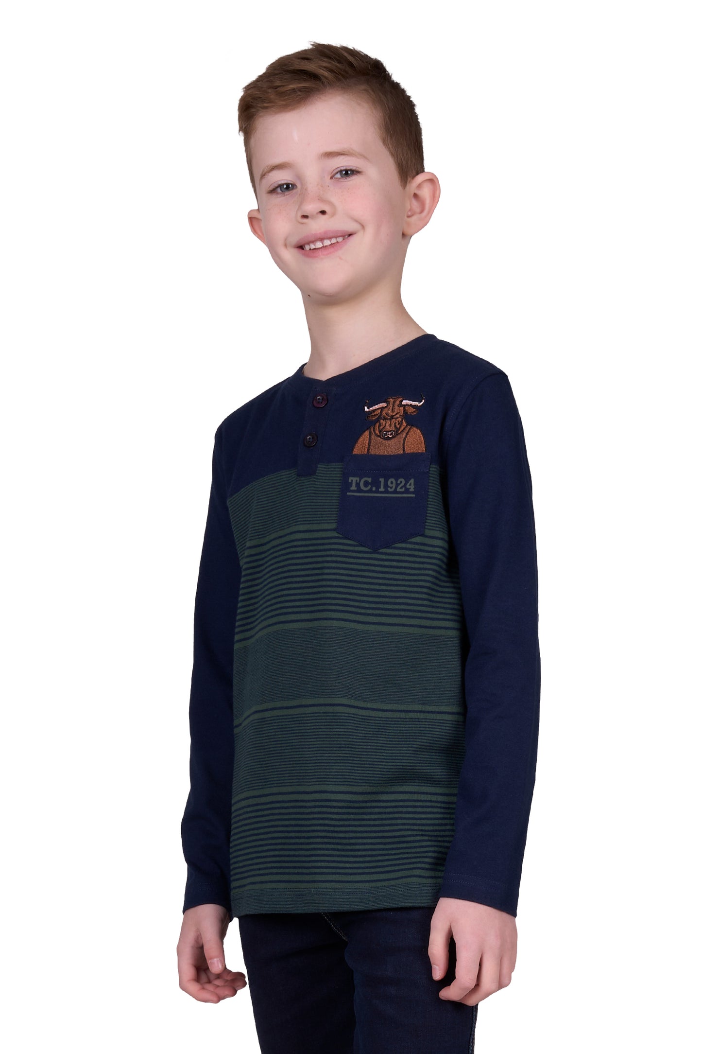 Thomas Cook Boys Benny Henley 1-Pocket L/S Tee