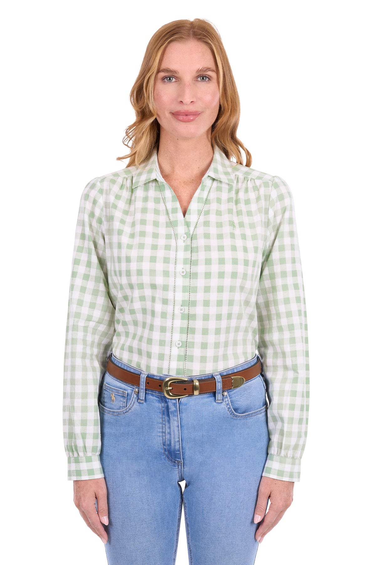 Thomas Cook Women’s Dimity Linen L/S Shirt