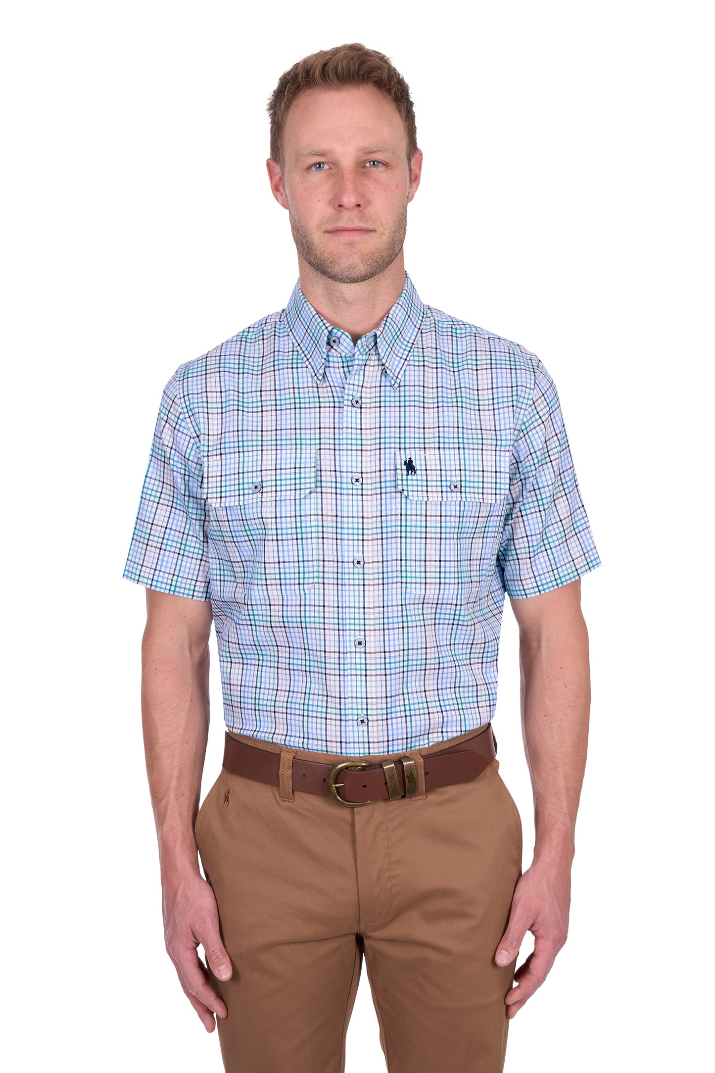 Thomas Cook Men's Matt 2 Pocket Ss Shirt