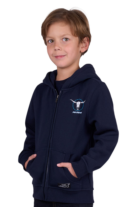 Pure Western Boys Carl Zip Up Hoodie