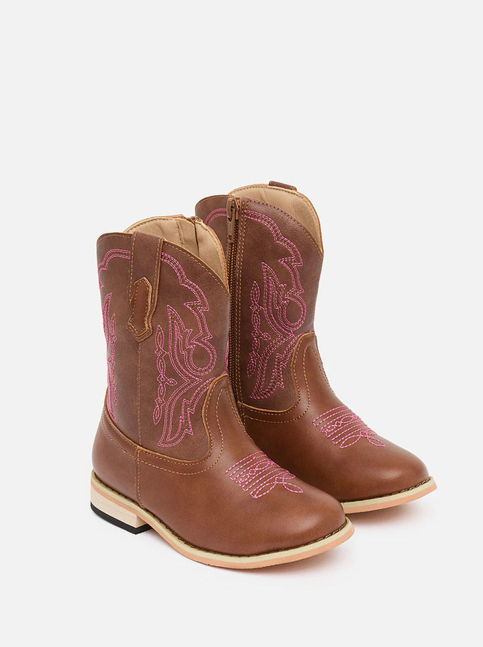 Baxter Junior Western Boot - Rose Pink