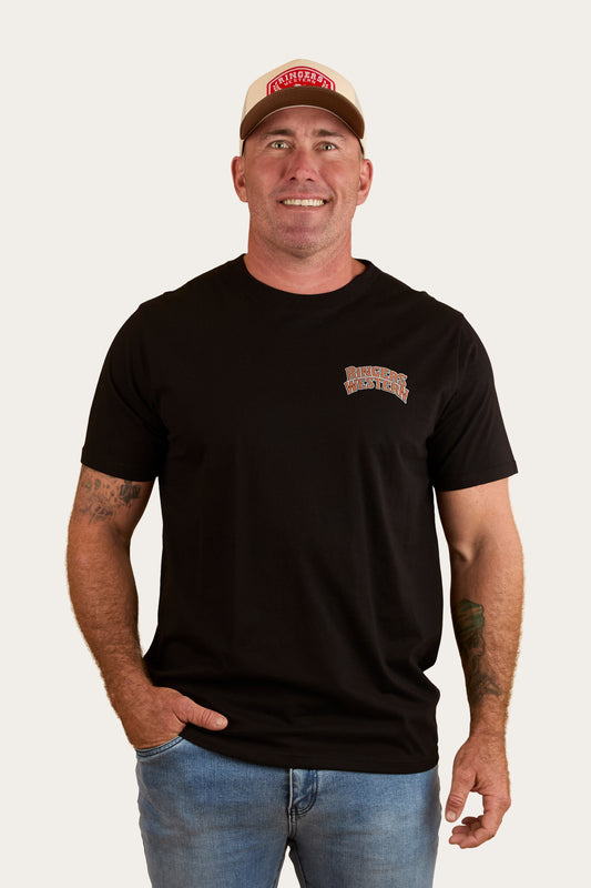 Ringers Western Men's Do No Harm Take No Bull Loose Fit Tee