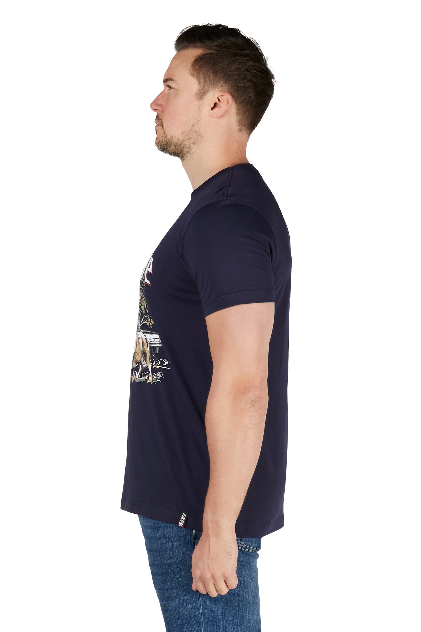 Bullzye Men's Bull Catcher Ss Tee