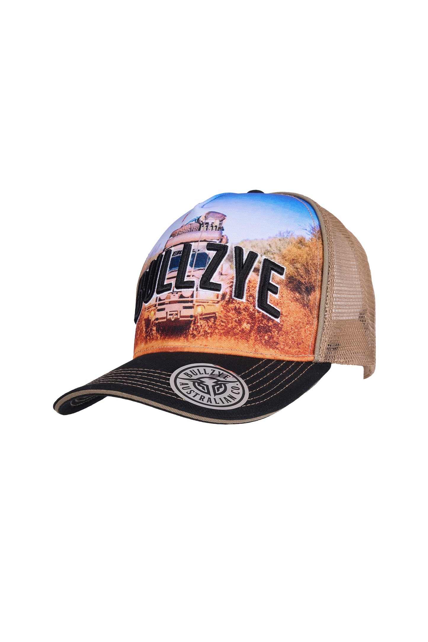Bullzye Blazing High Profile Trucker Cap