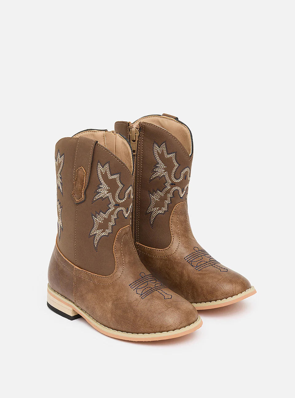 Baxter Junior Western Boot - Midnight Blue
