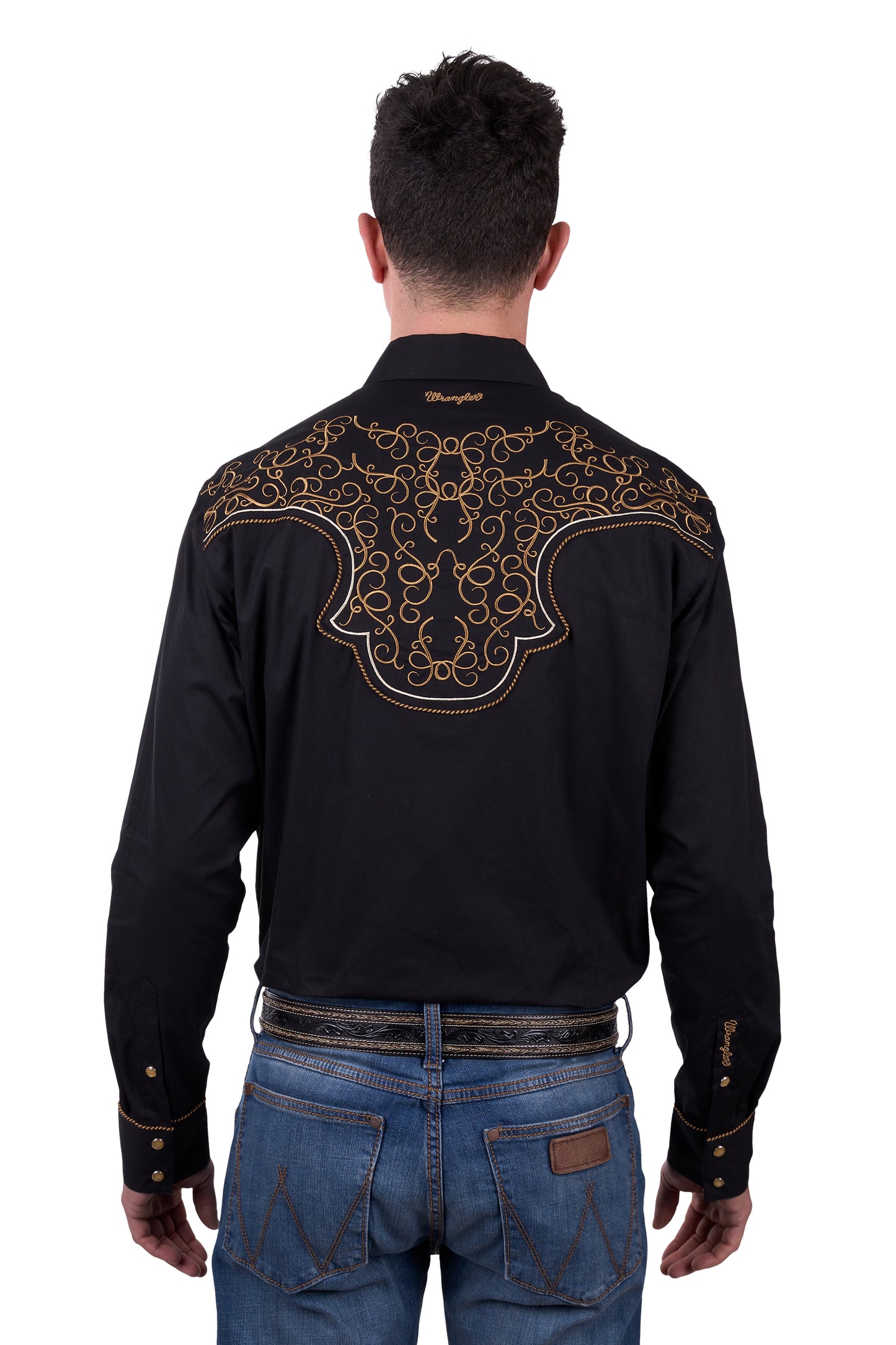 Wrangler Men's Rhys Embroided L/S Shirt
