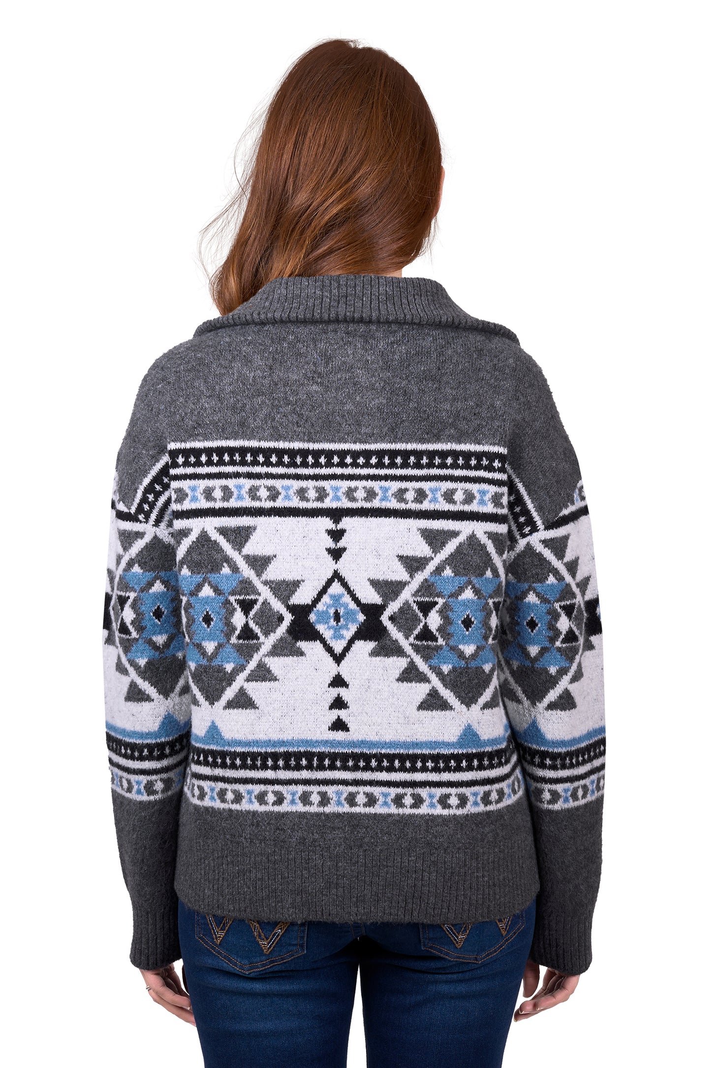 Wrangler Women's Angie 1/4 Zip Knitted Pullover
