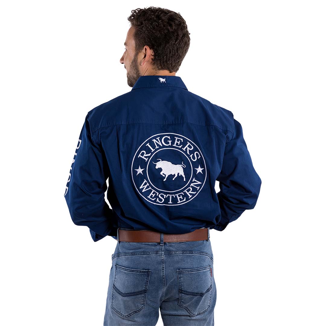 Ringers Western Men's Hawkeye Full Button Work Shirt
