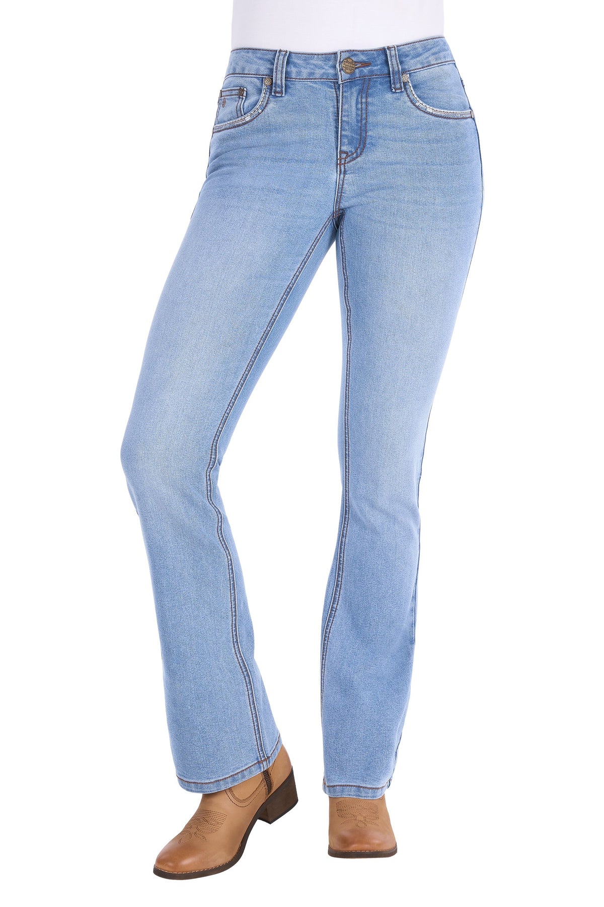 Pure Western Women’s Juniper Boot Cut Jean - 32L