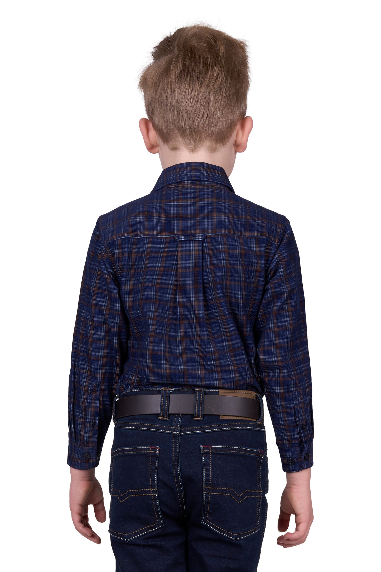 Thomas Cook Boy's Max Thermal Check 1-Pocket L/S Shirt