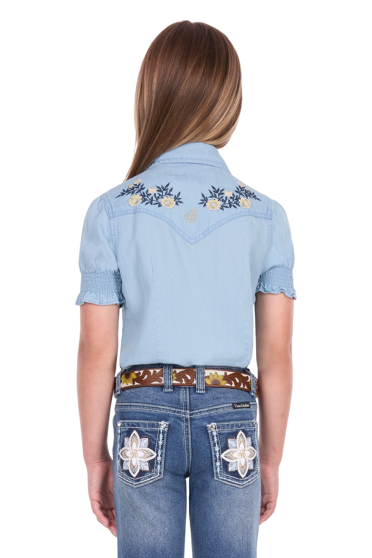 Pure Western Girls Martha Ss Shirt