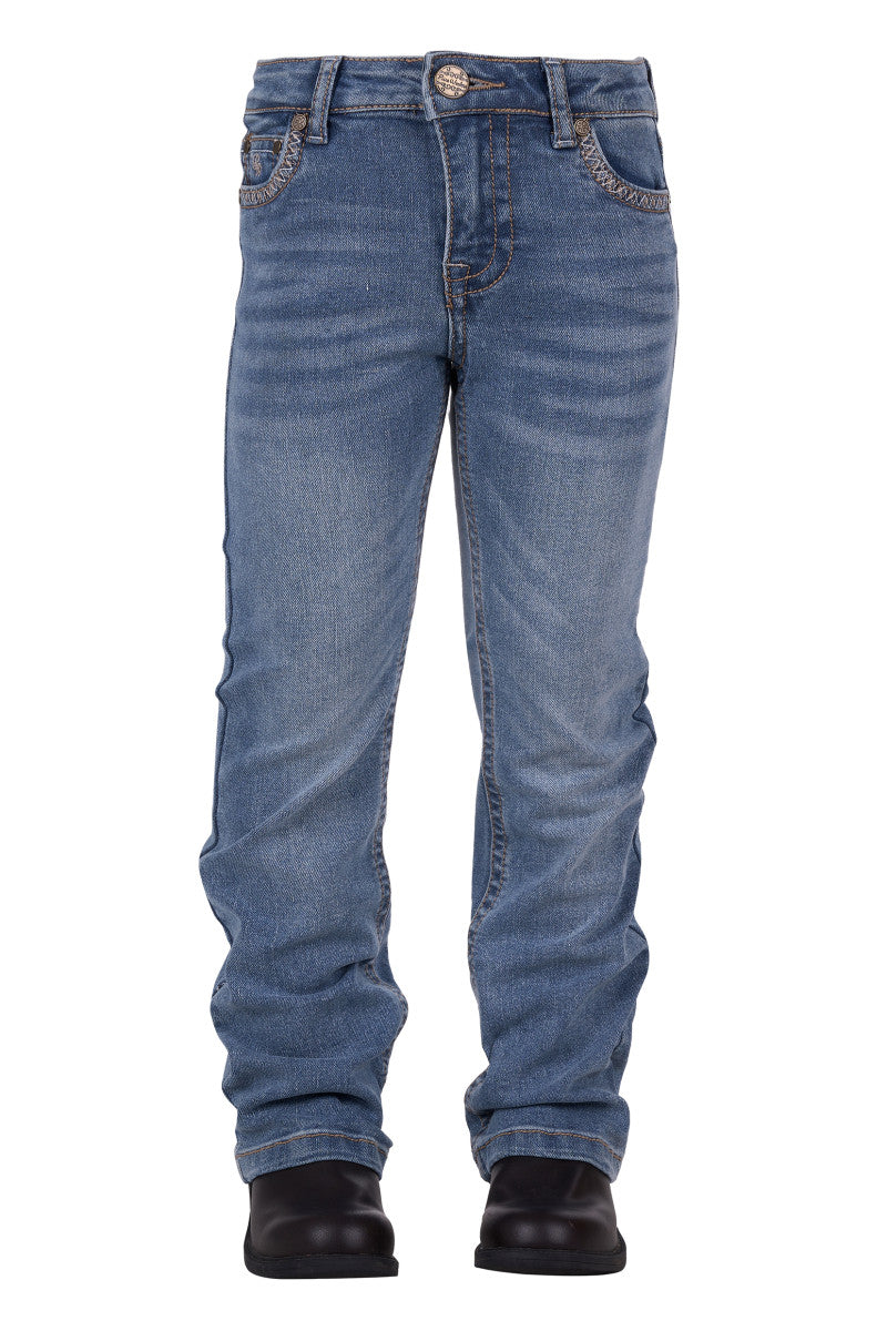 Pure Western Girls Sunny Bootcut Jean