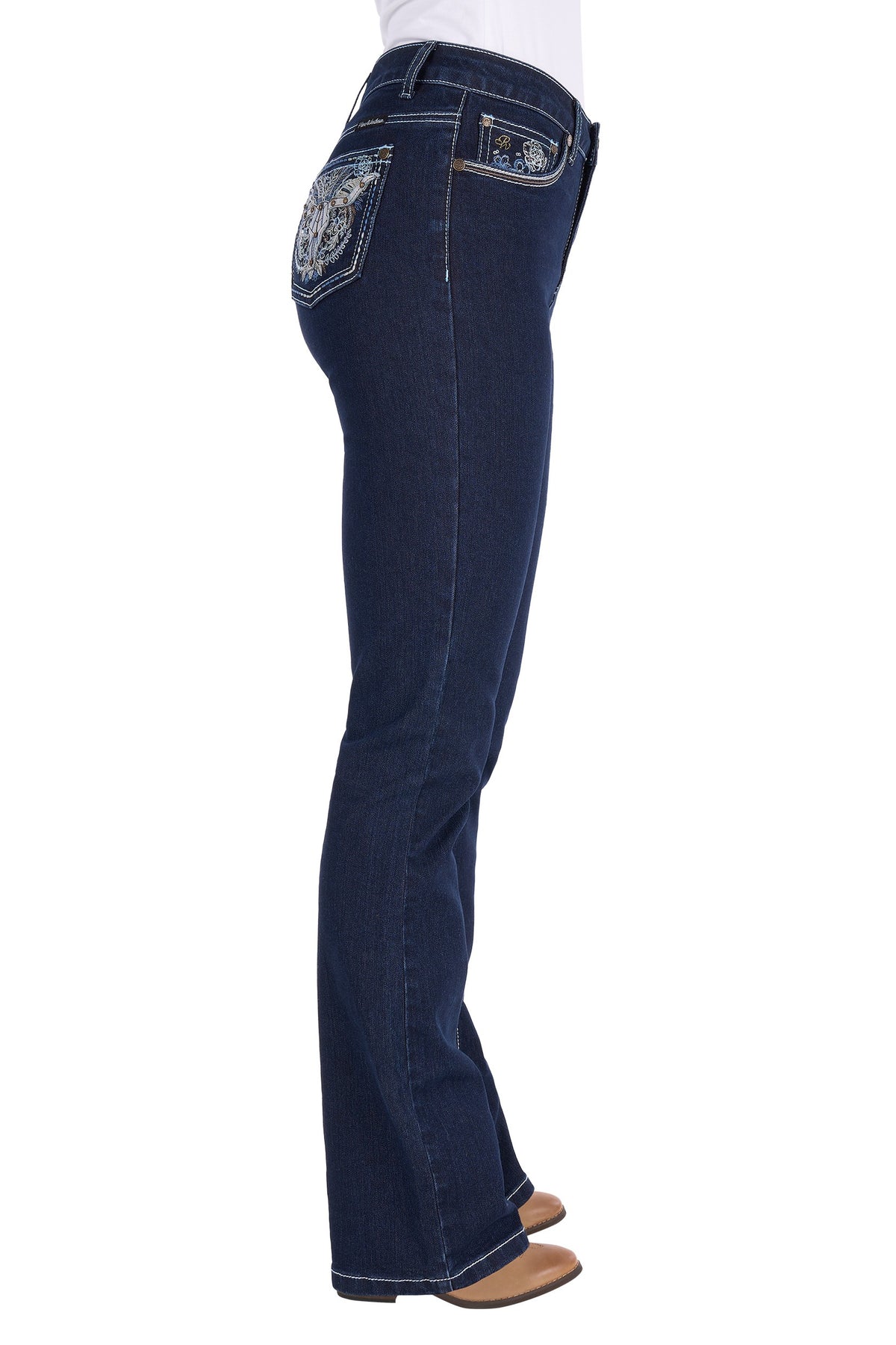 Pure Western Women’s Daph High Rise Boot Cut Jean