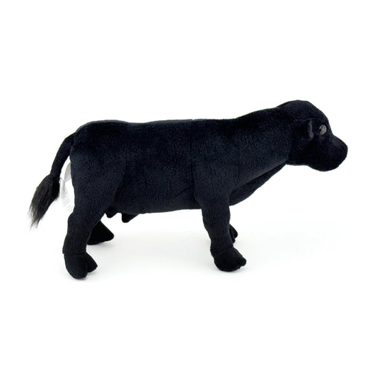 Big Country Toys Four Sixes Ranch Plush Black Angus Cow