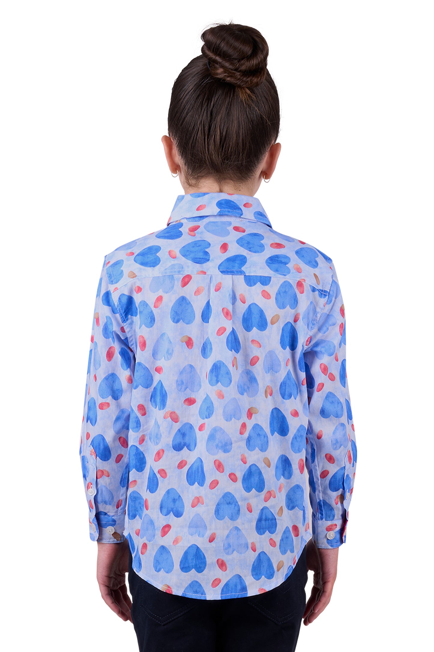 Hard Slog Kids Miv 1/2 Placket L/S Shirt