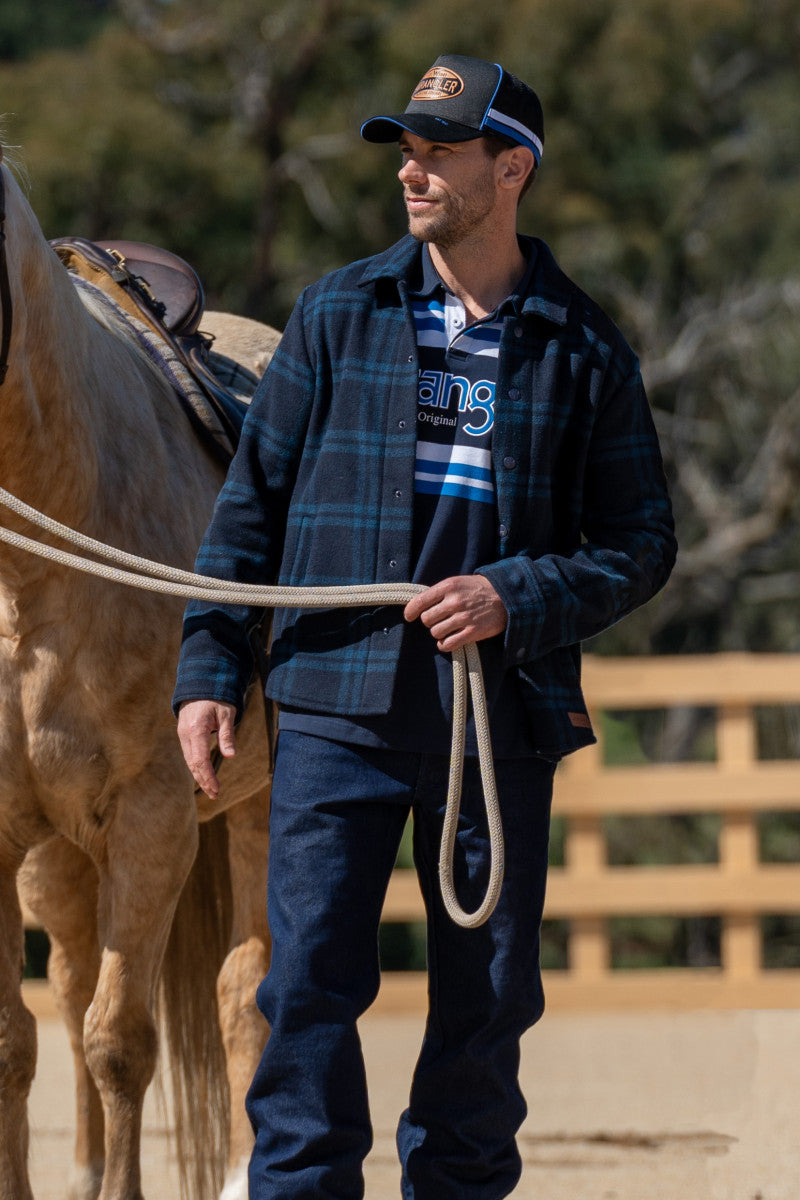 Wrangler Men's Daniel Wool Overshirt