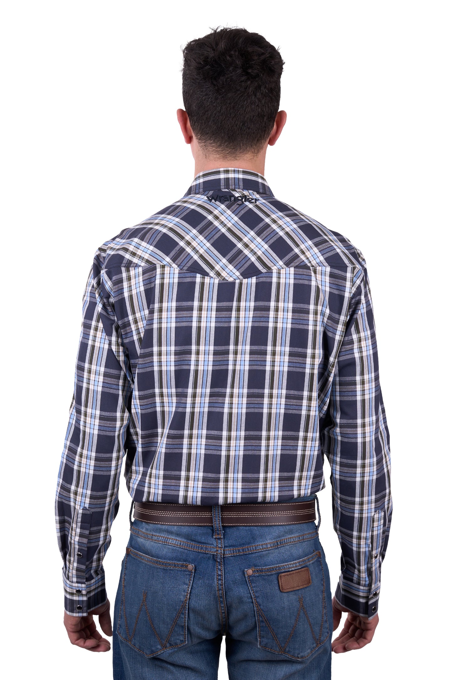 Wrangler Men's Finn Logo L/S Shirt