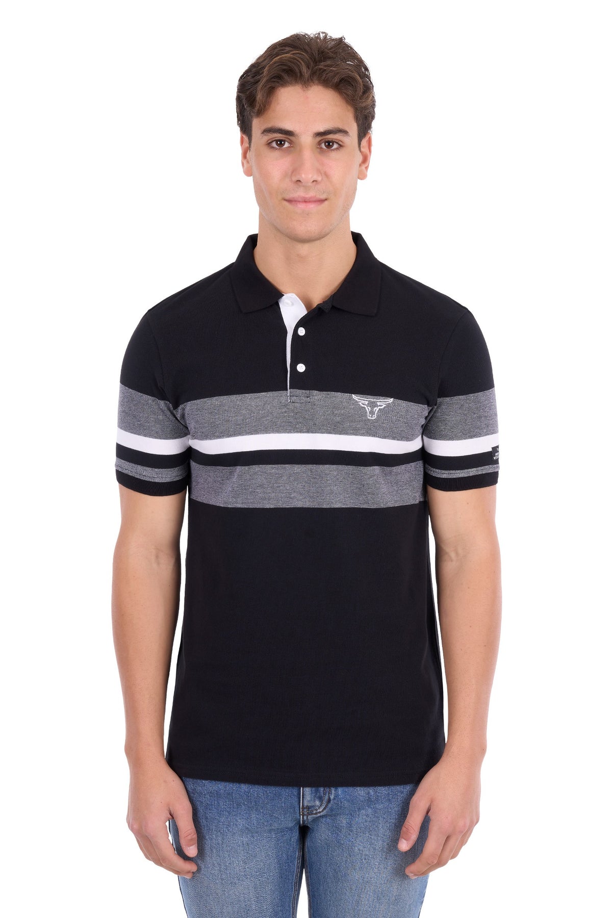Pure Western Men’s Brett Ss Polo
