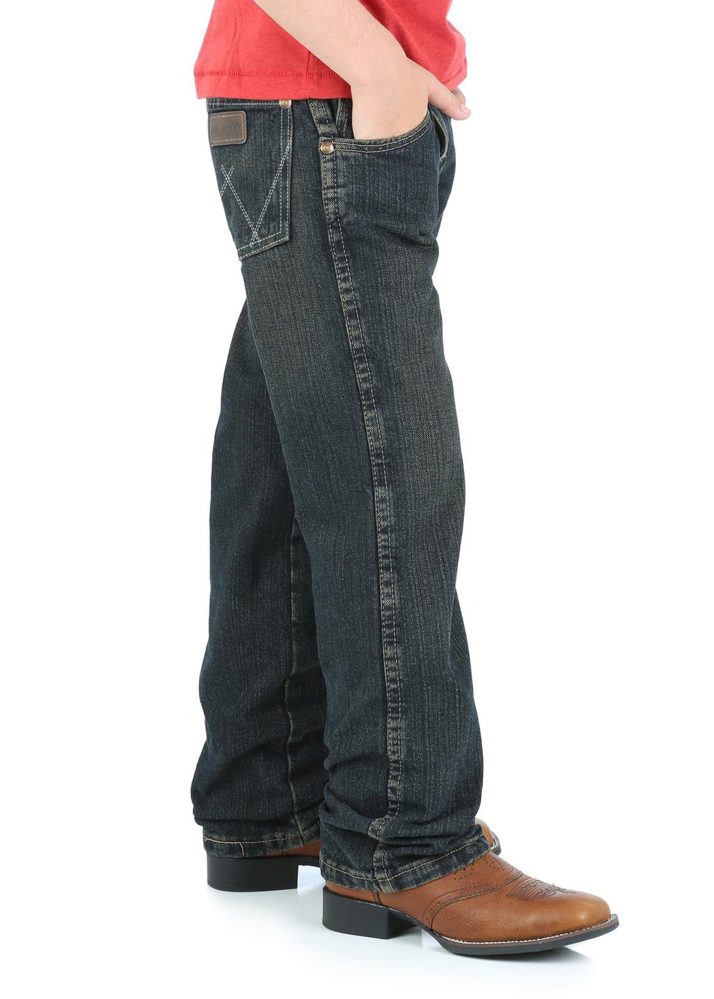 Wrangler Boy's Retro Relaxed Straight Jean