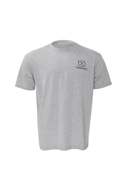 Twisted X Men's Grey Horse Ss Tee