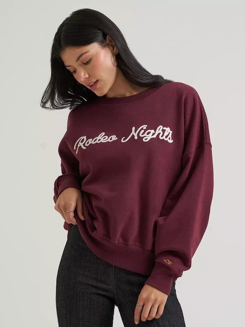 Wrangler x Lainey Wilson Rodeo Nights Sweatshirt