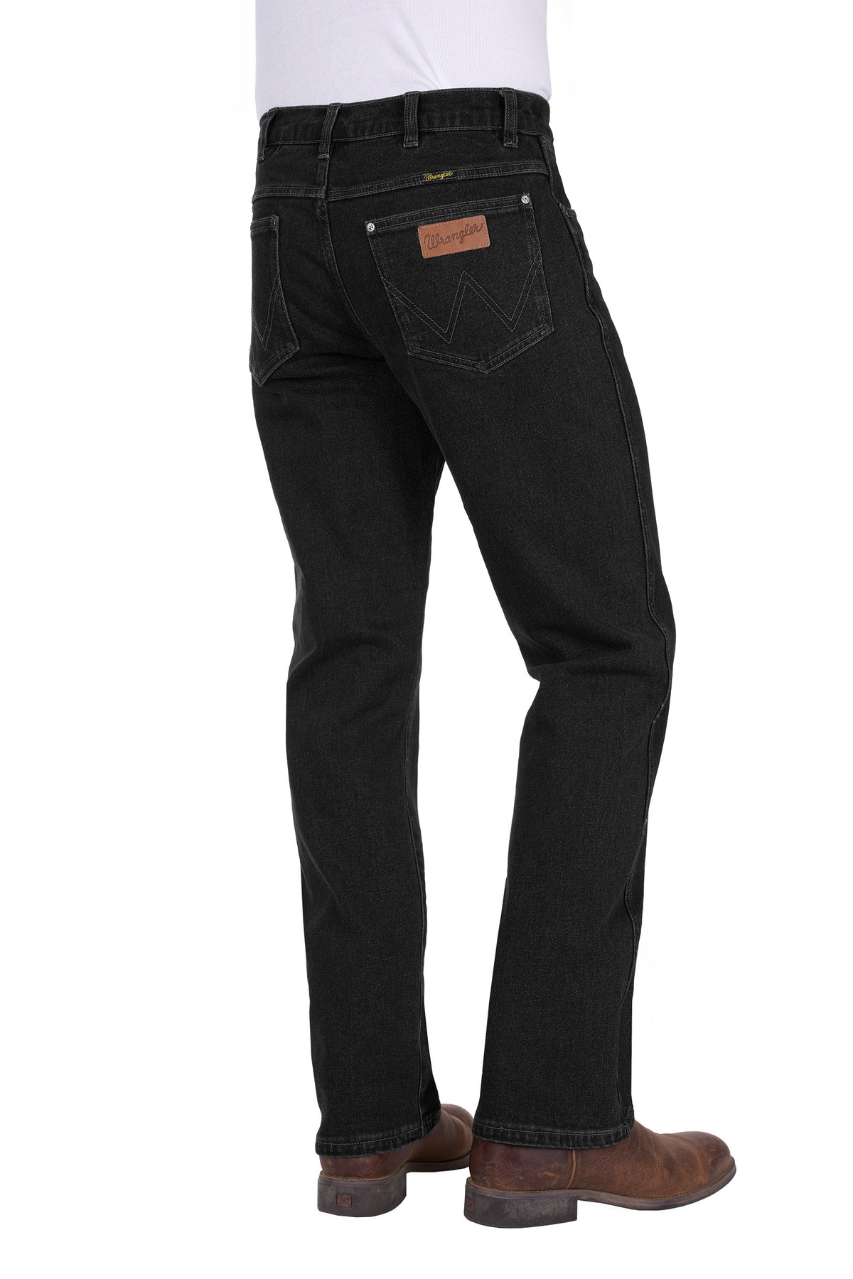 Wrangler Men’s Reg Slim Straight Leg Jean - Black