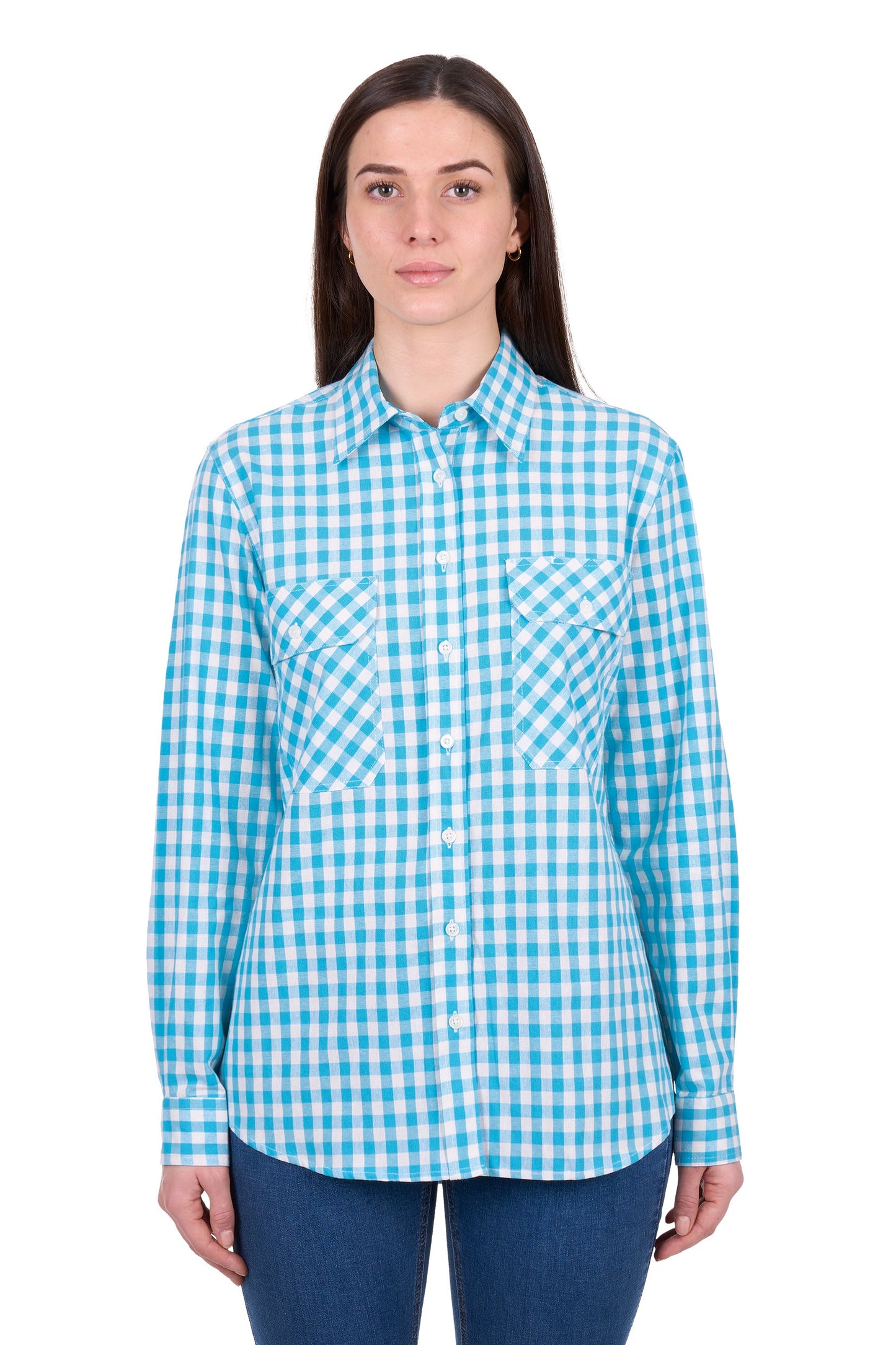 Hard Slog Women's Fay Full Placket L/S Shirt