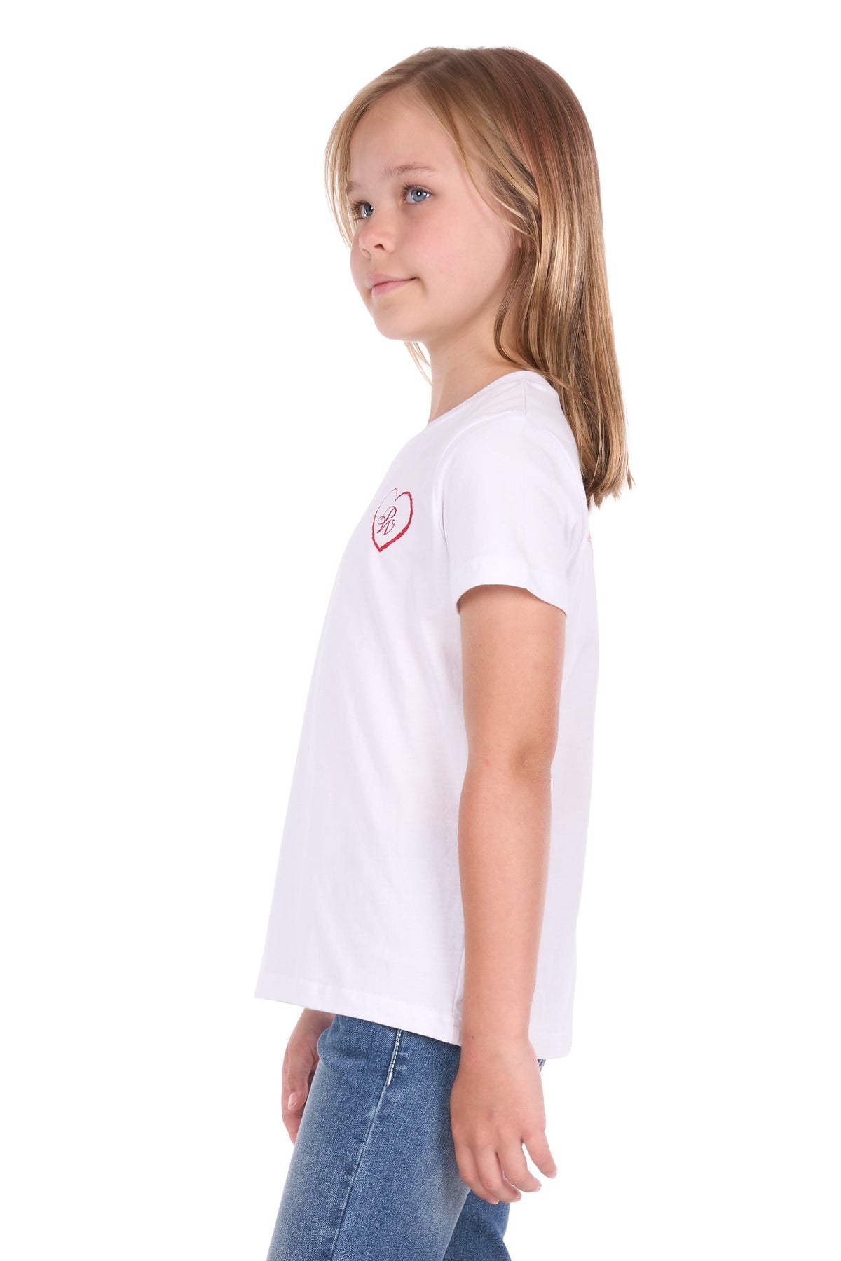 Pure Western Girls Amelia Relaxed Ss Tee