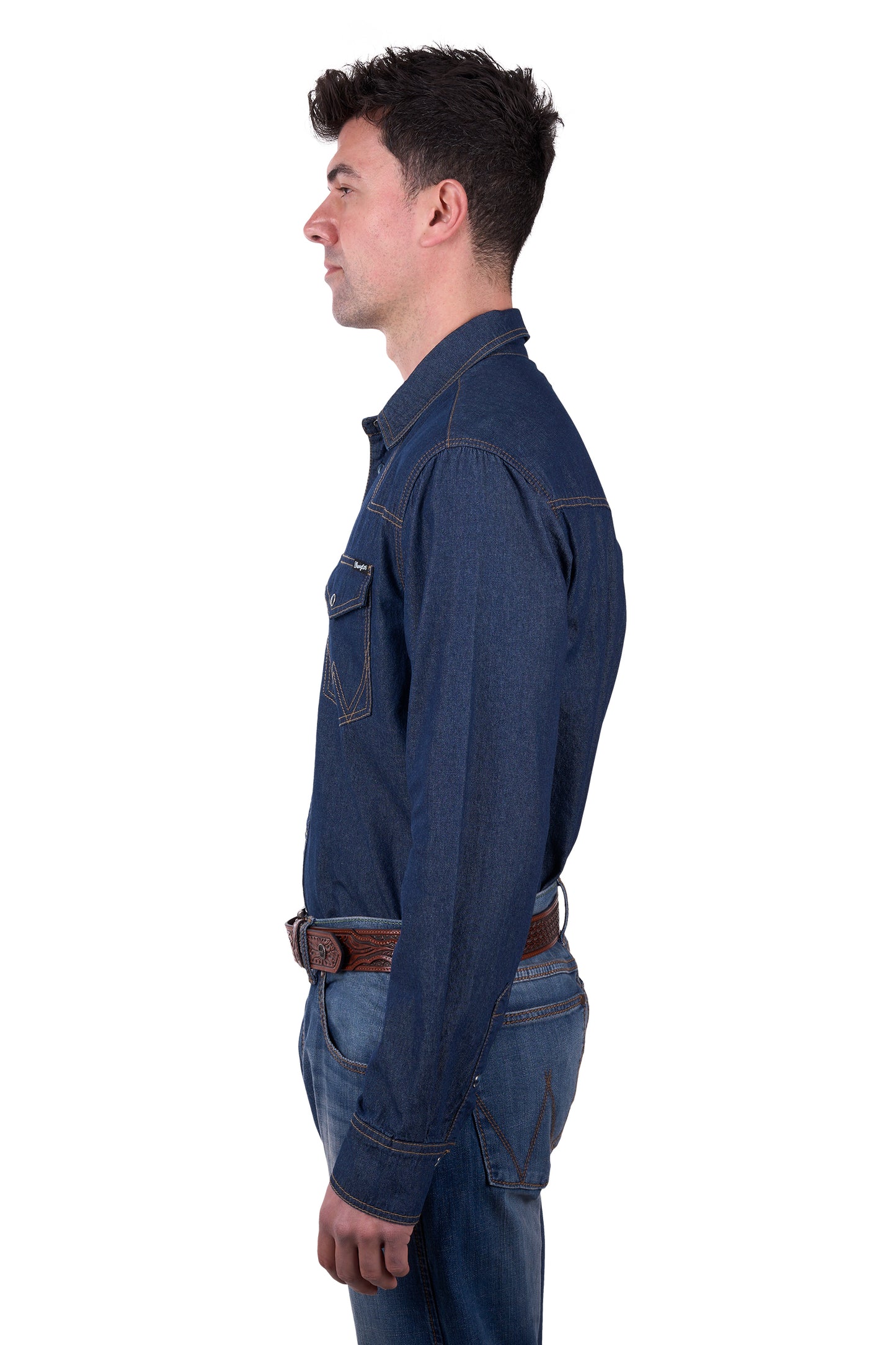 Wrangler Men's Jay Denim L/S Shirt