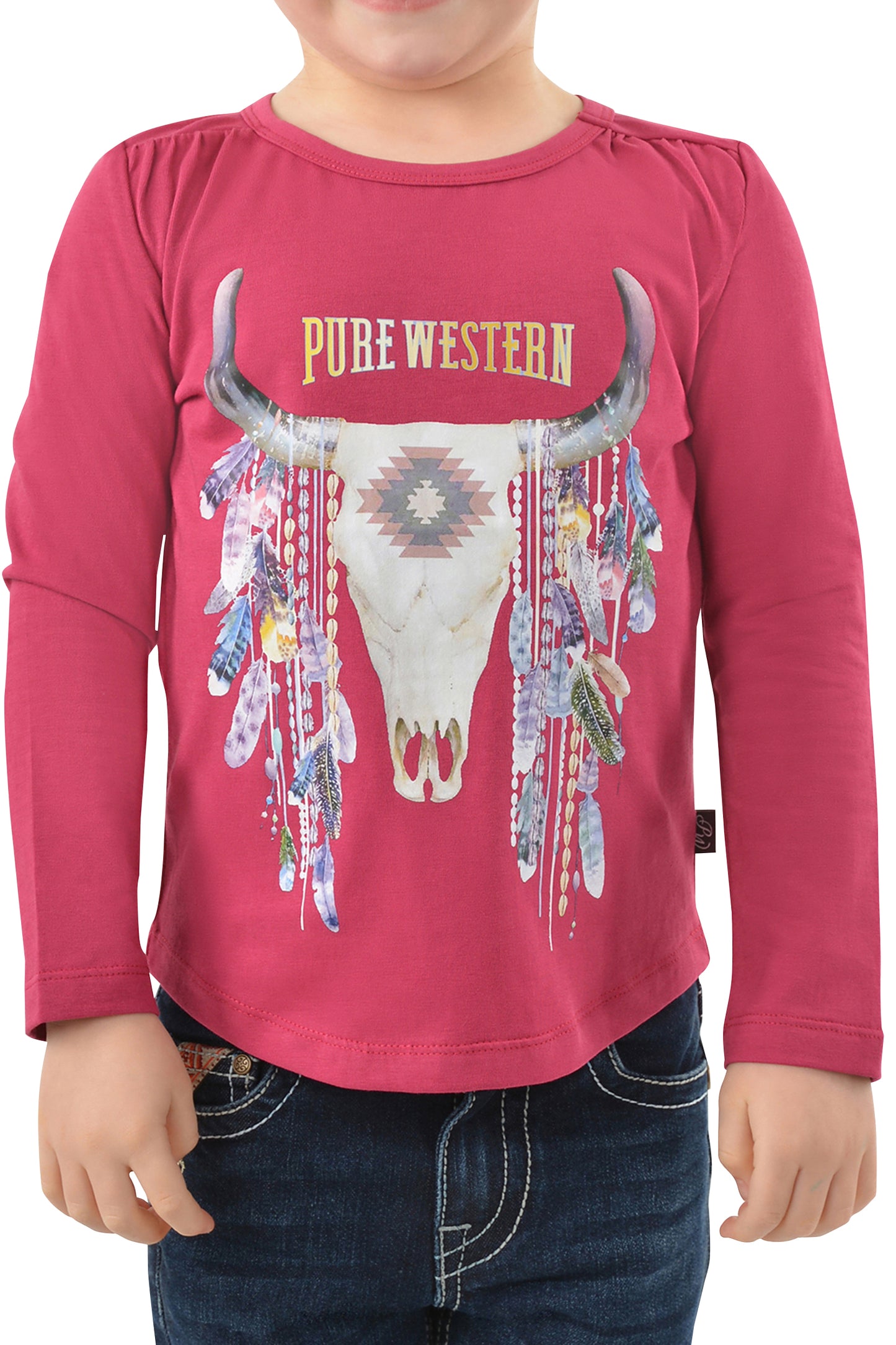 Pure Western Girl's Lacey L/S Shirt
