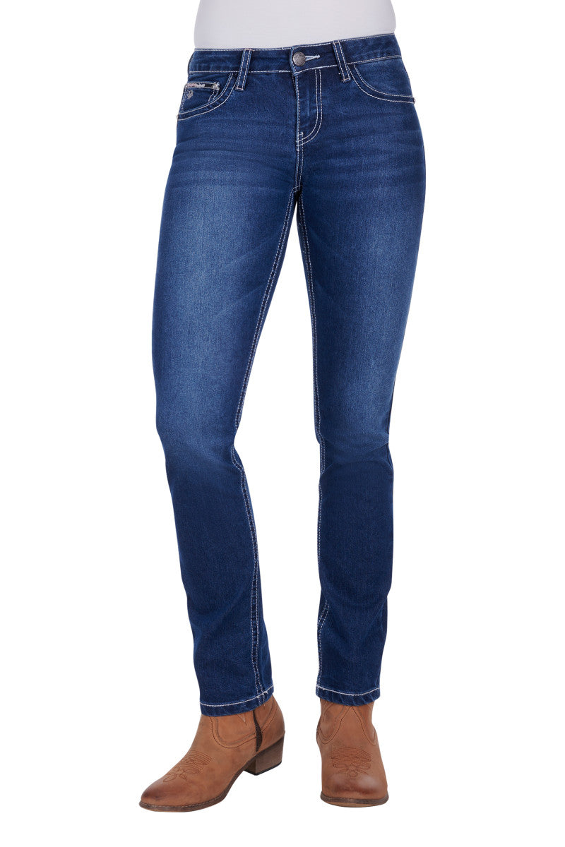 Pure Western Women's Shailene Skinny Leg Jean