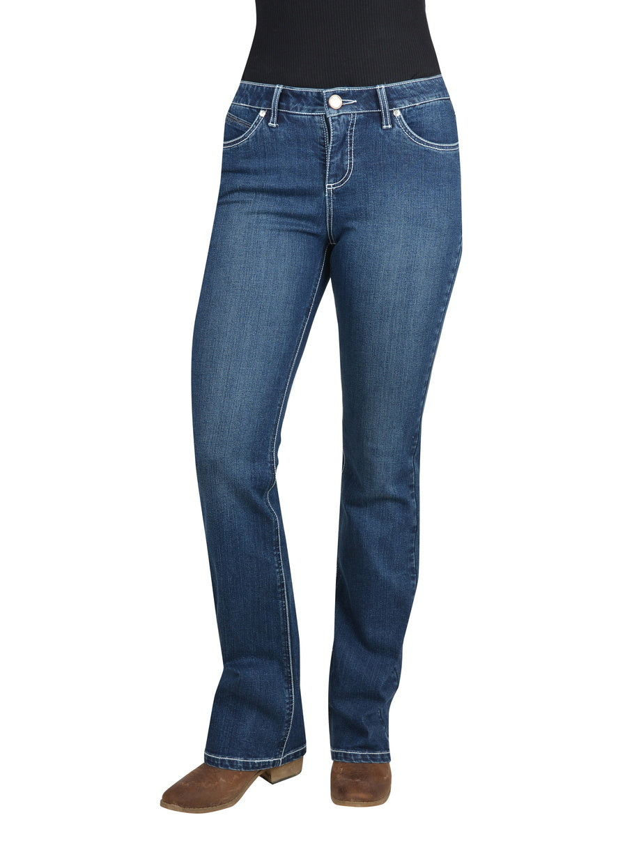 Wrangler Women's Windsong Q-Baby Booty Up Jeans