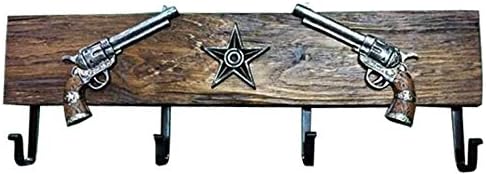 Montana West Double Pistol Coat Rack