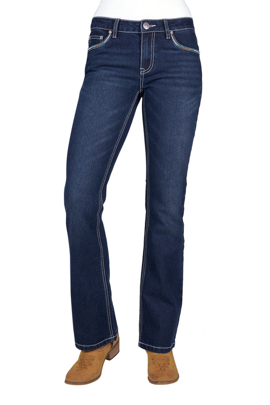 Pure Western Women's Meg Bootcut Jean