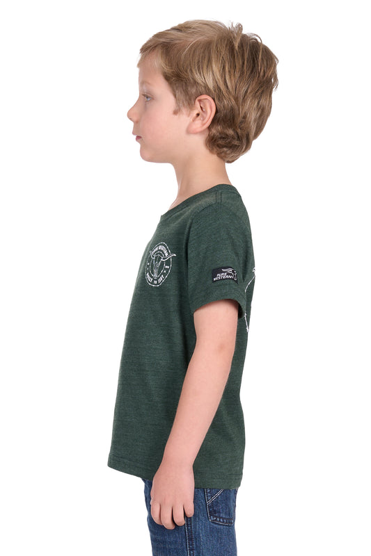 Pure Western Boy's Walker Ss Tee