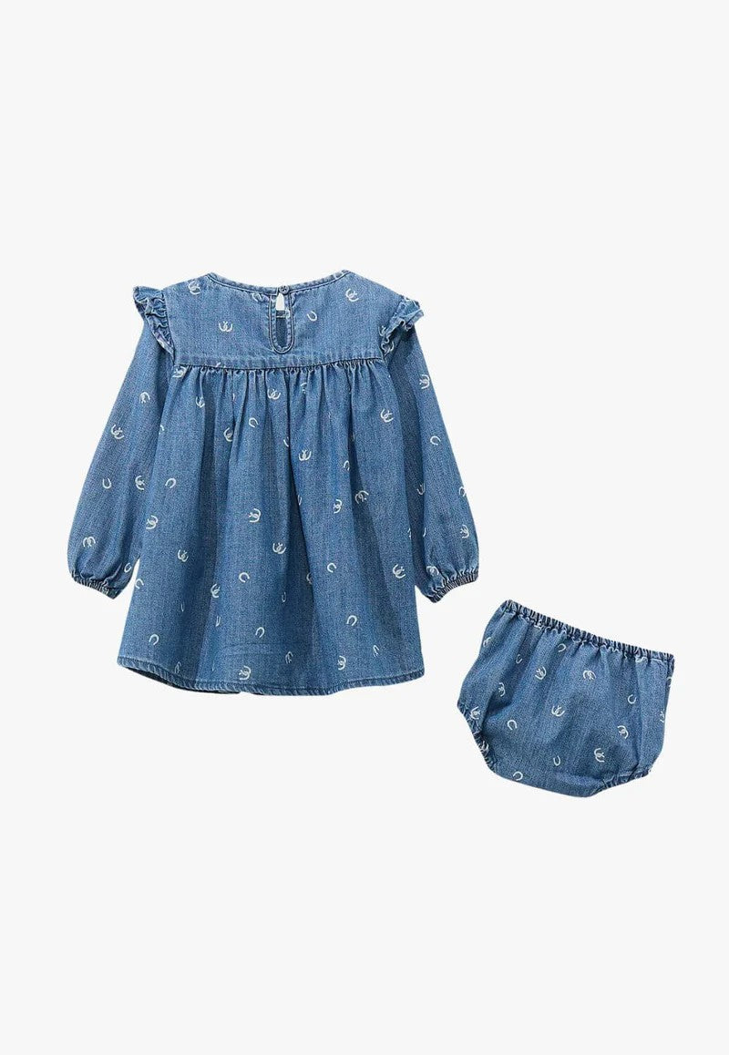 Wrangler Baby Trapeze L/S Dress