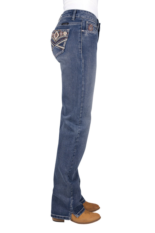 Pure Western Women's Rue Straight Jean
