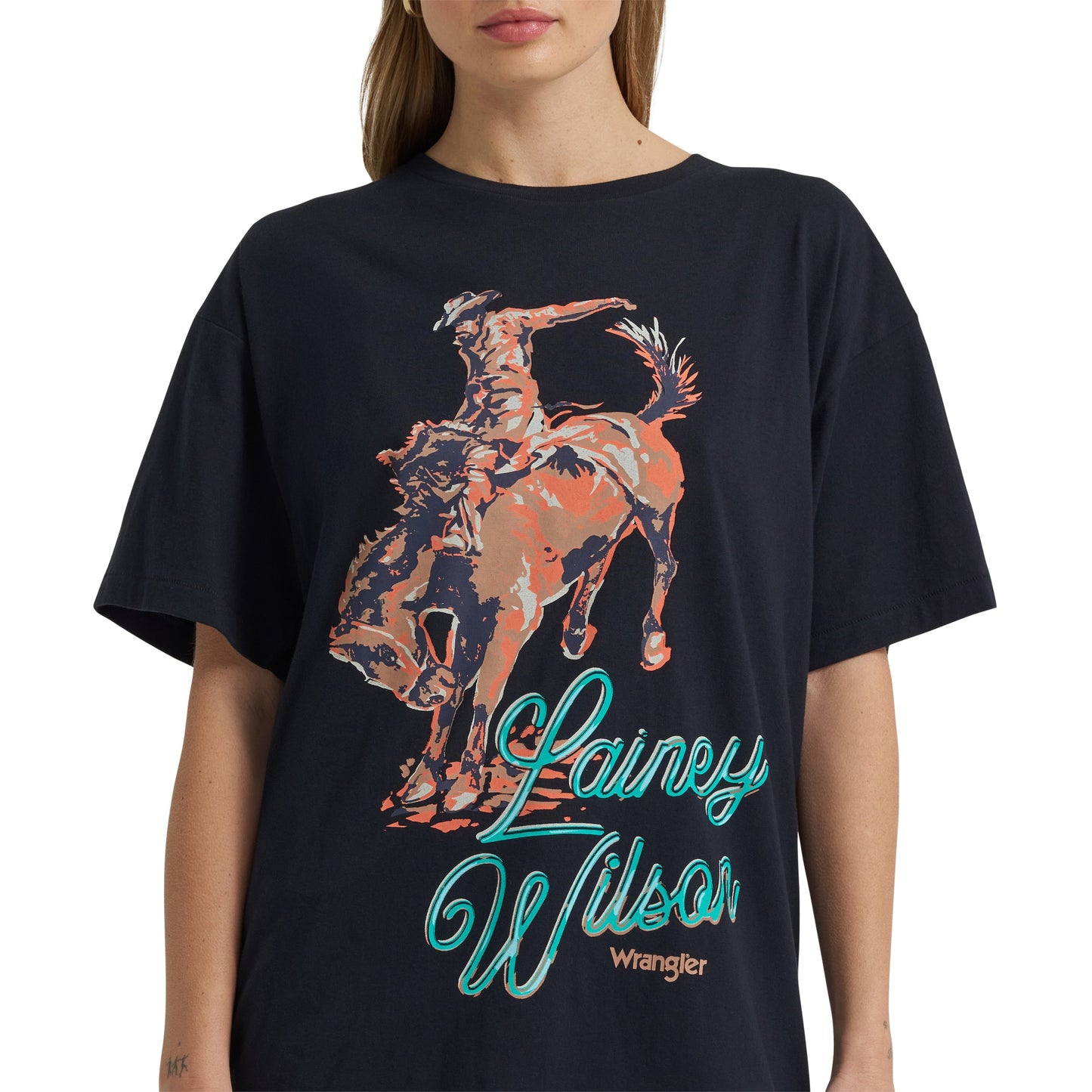 Wrangler x Lainey Wilson Women's Work Don't Work Ss Tee