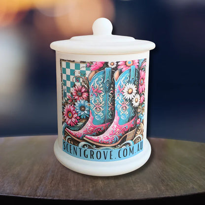 Scent Grove Country Western Wood Wick Soy Candles