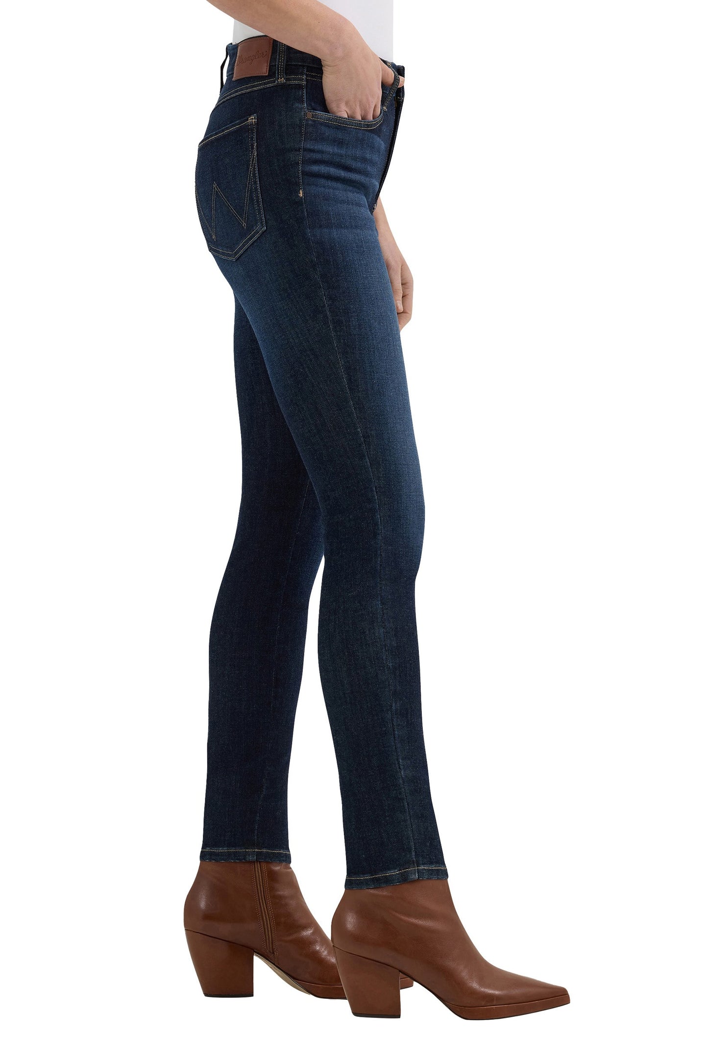 Wrangler Women's Bespoke Hi Rise Skinny Jeans - 29L