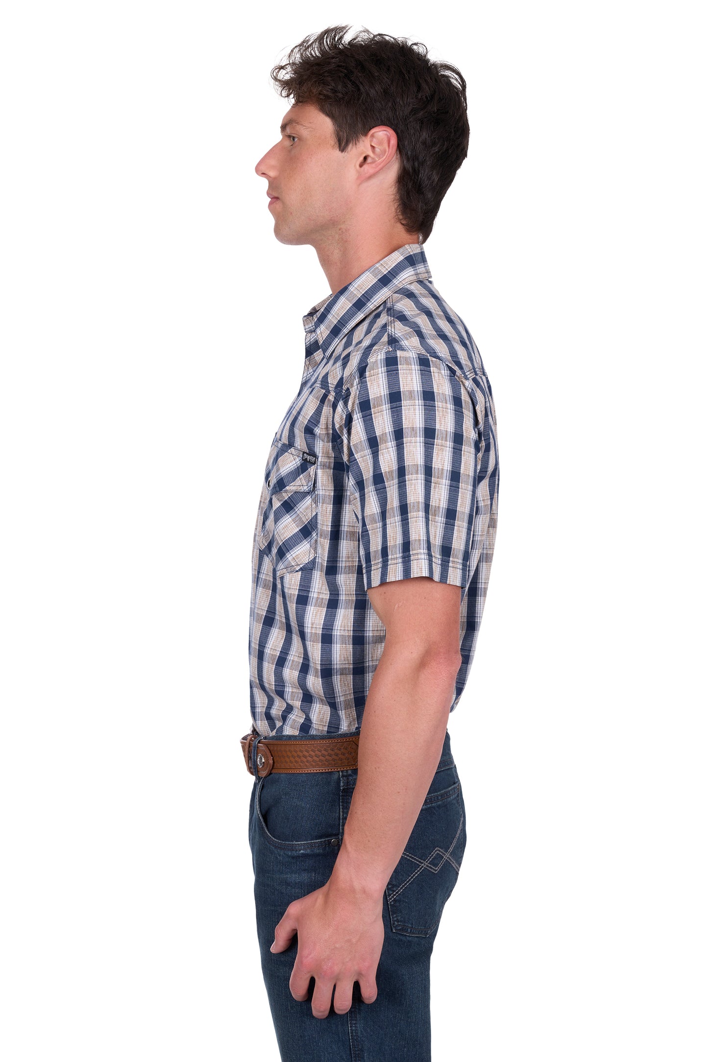 Pure Western Men's Peter Ss Shirt