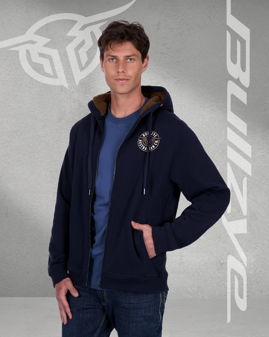Bullzye Men's Bullring Zip Up Hoodie