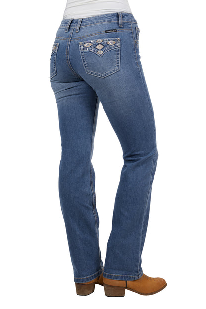 Pure Western Women's Gia Hi-Rise Bootcut Jean