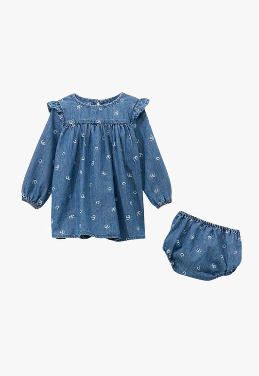 Wrangler Baby Trapeze L/S Dress