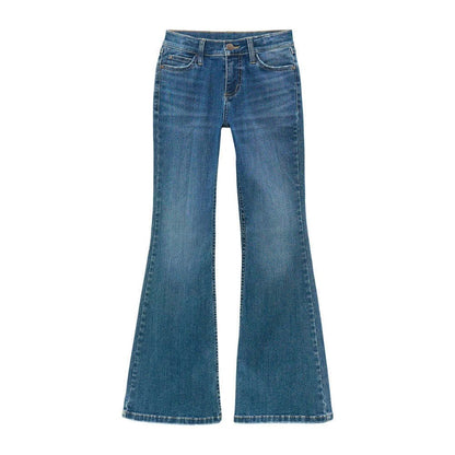 Wrangler Girls Bespoke Flare Stretch Denim Jeans