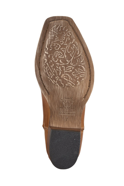 Pure Western Women's Pioneer Boot - Honey/Powder