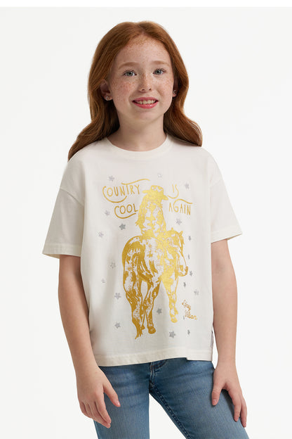 Wrangler x Lainey Wilson Girls Country Cool Ss Tee