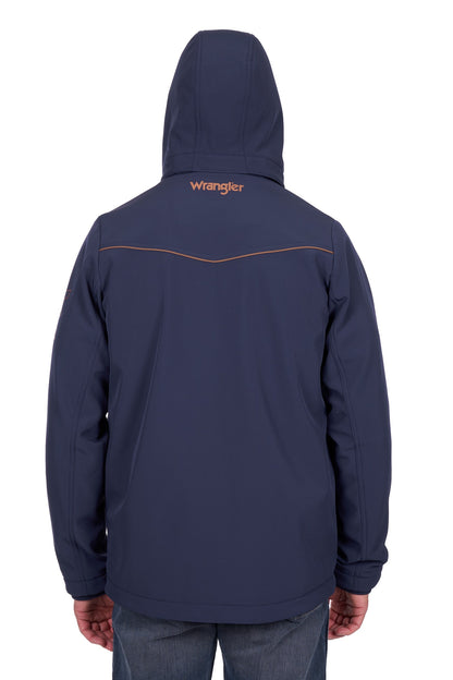 Wrangler Men’s Cade Logo Softshell Jacket