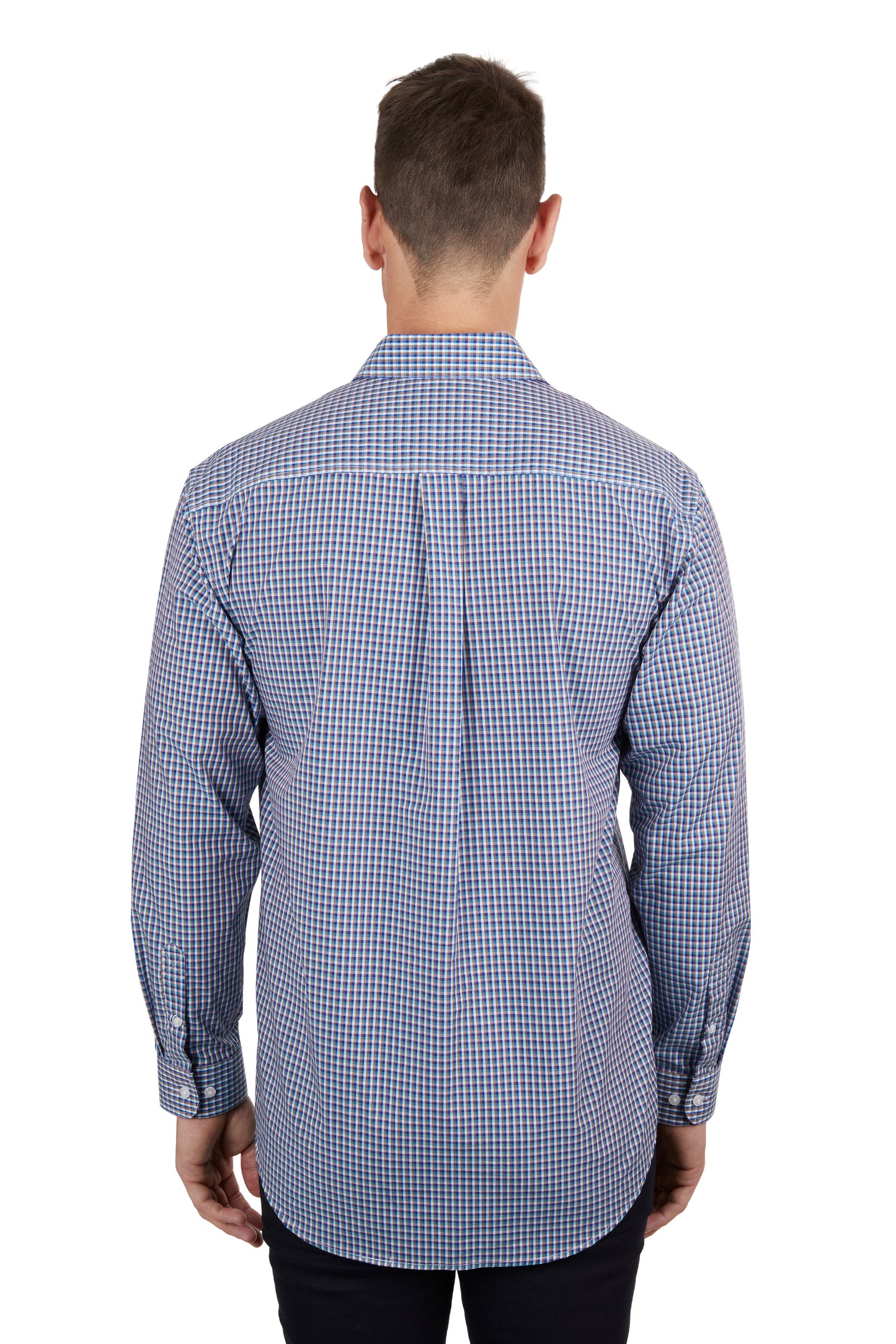 Hard Slog Men's Bobbie Half Placket L/S Shirt