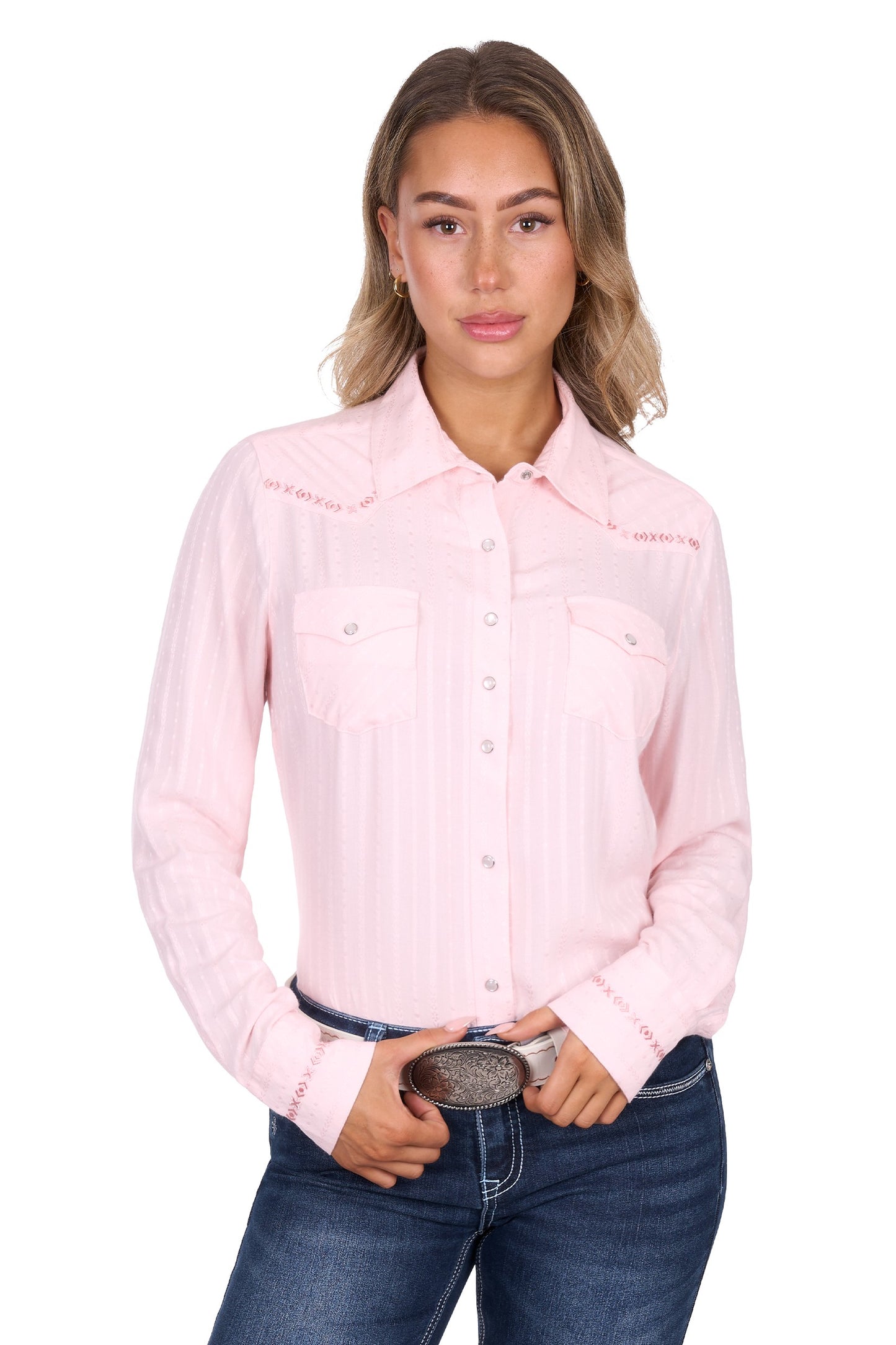 Pure Western Women's Evelyn L/S Shirt